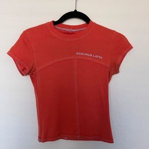 Eckhaus Latta Baby Tee